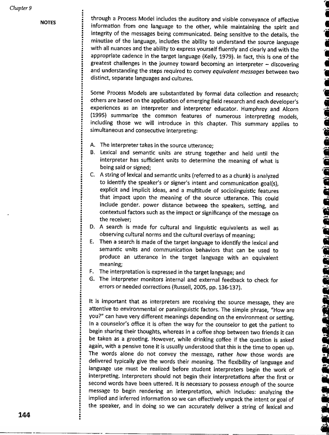 So you want to be and Interpreter? An