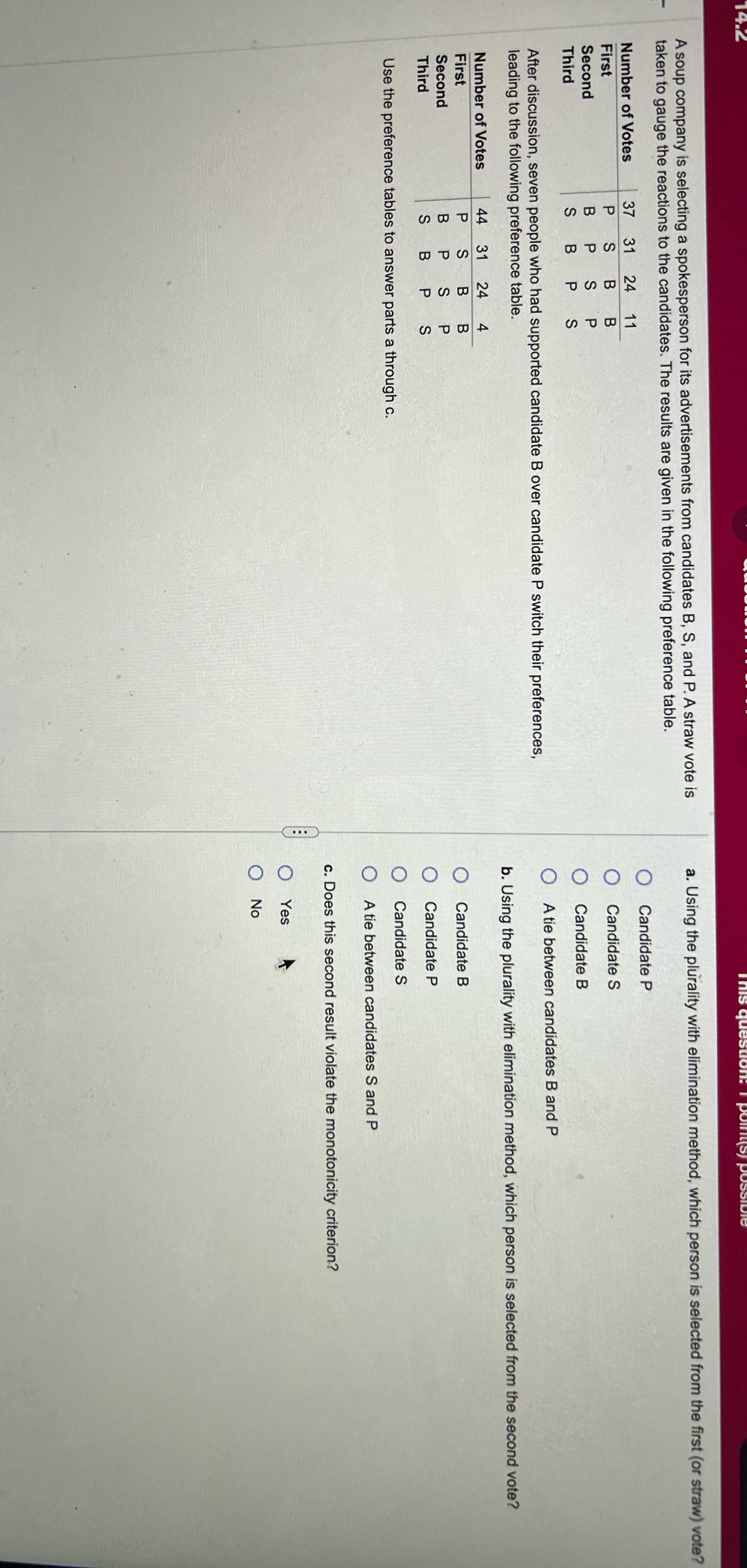 help solve please !! A soup company is selecting