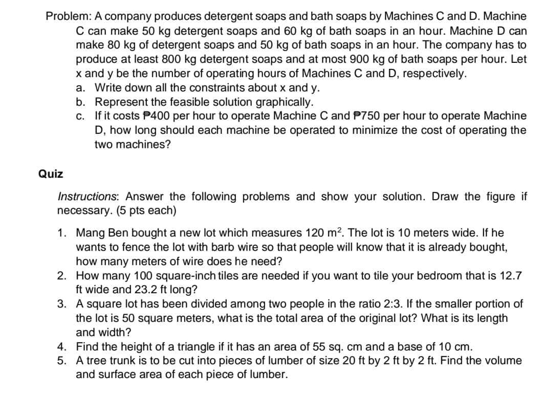 tutor help me to answer problem (a-c) and quiz