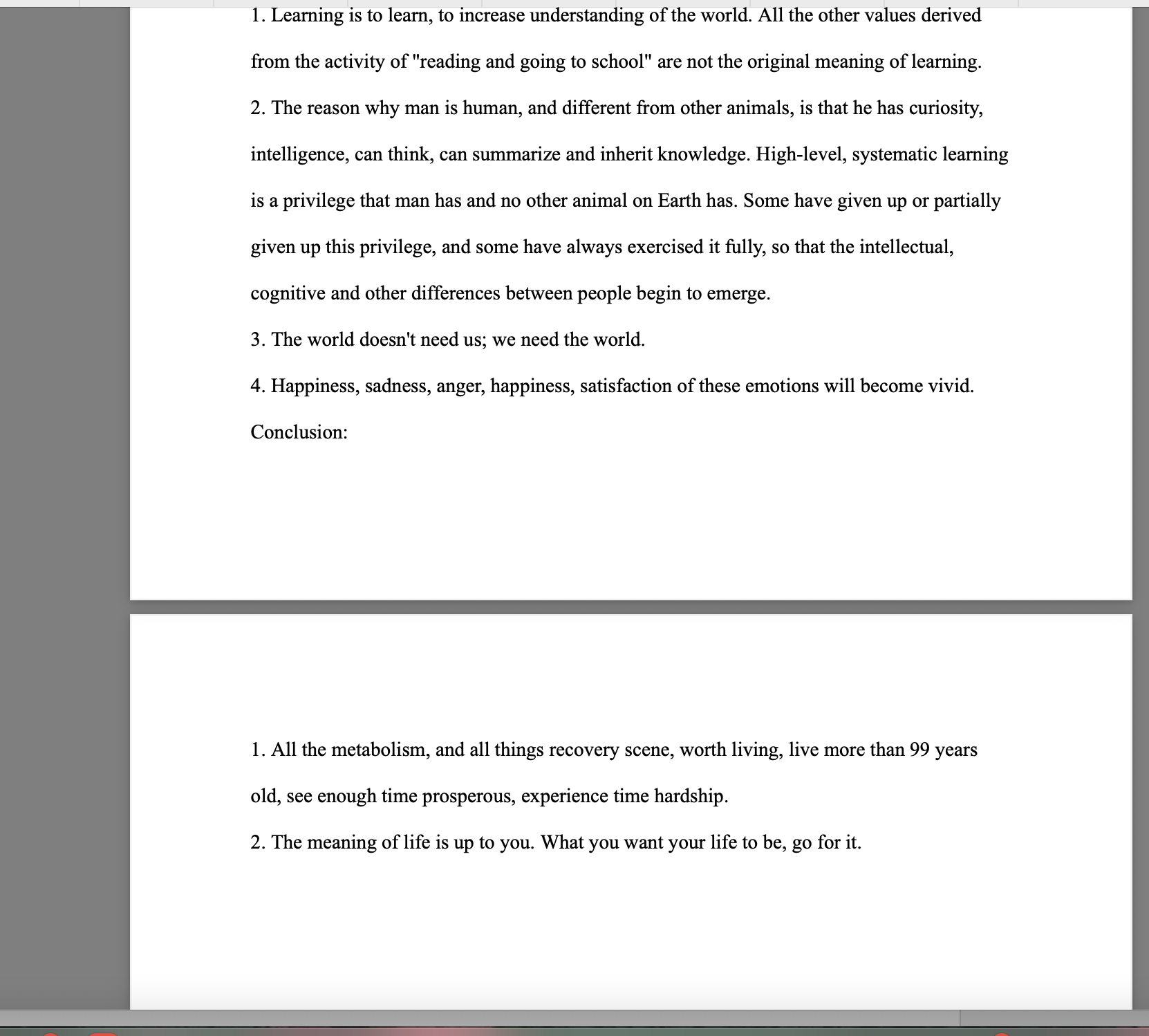 A simple evaluation as a peer 1. BigBlu < 31E WEE