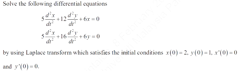 can you help me with this question? Solve the