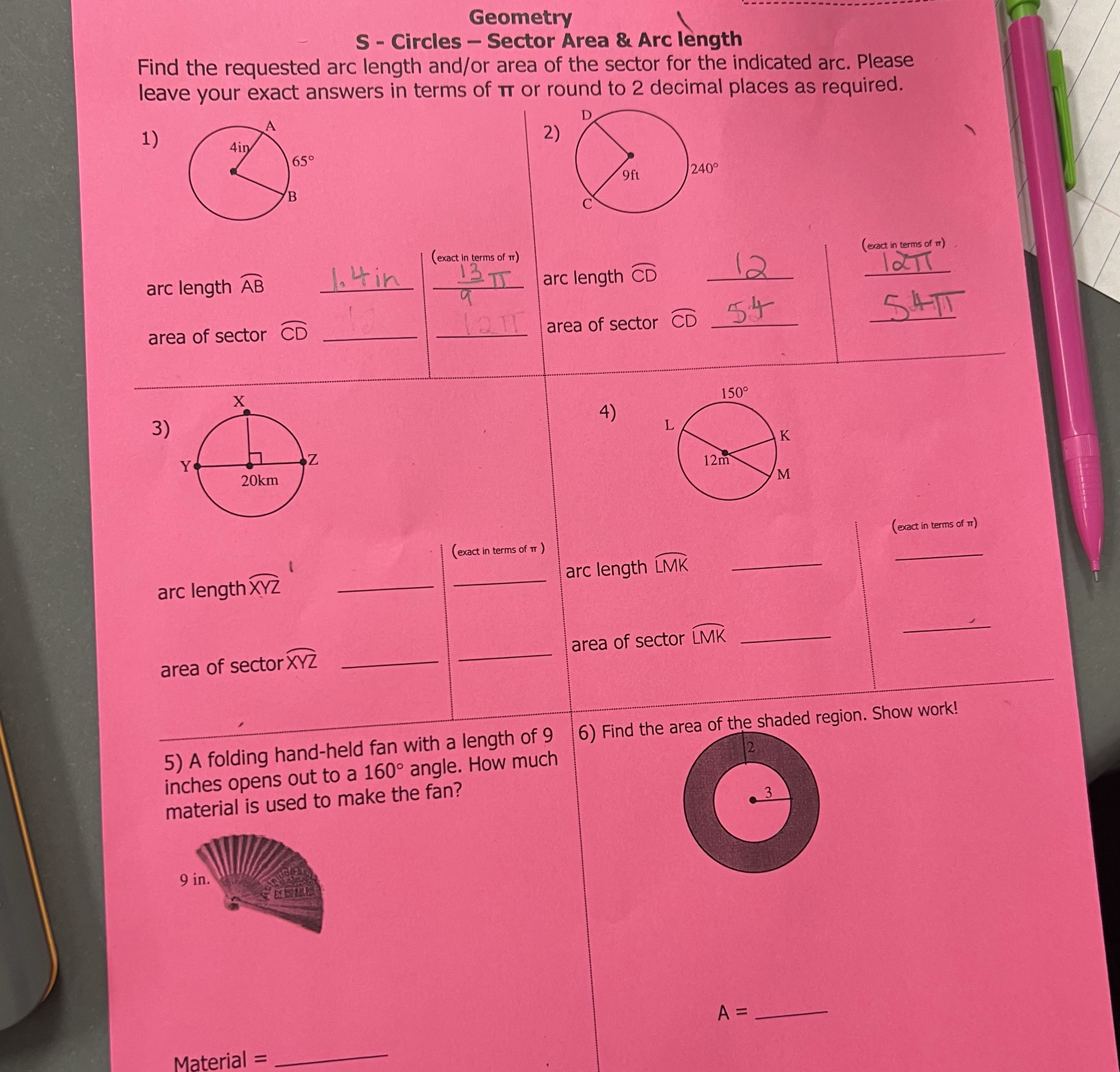 Need help on geometry work quick. Read