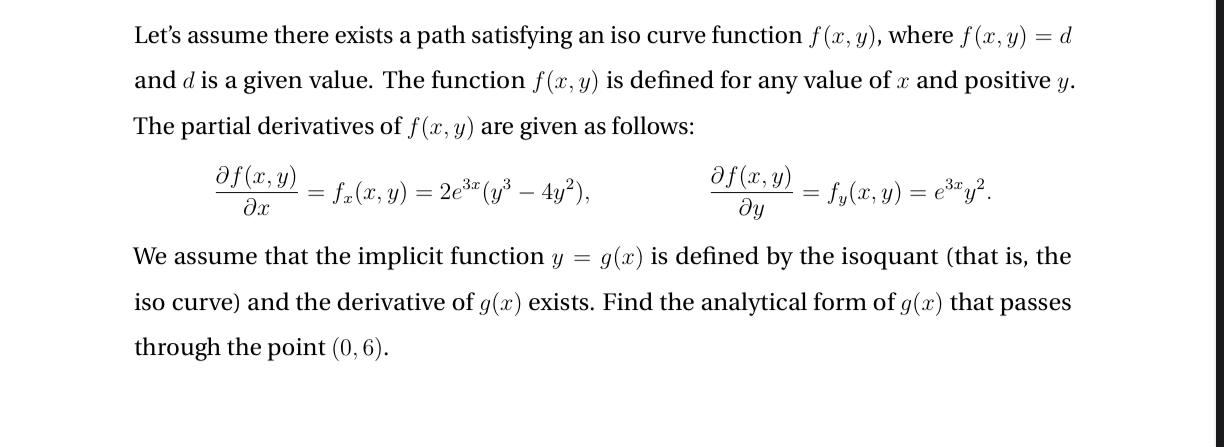 pLEASE ANSWER IN DETAIL Let's assume there exists