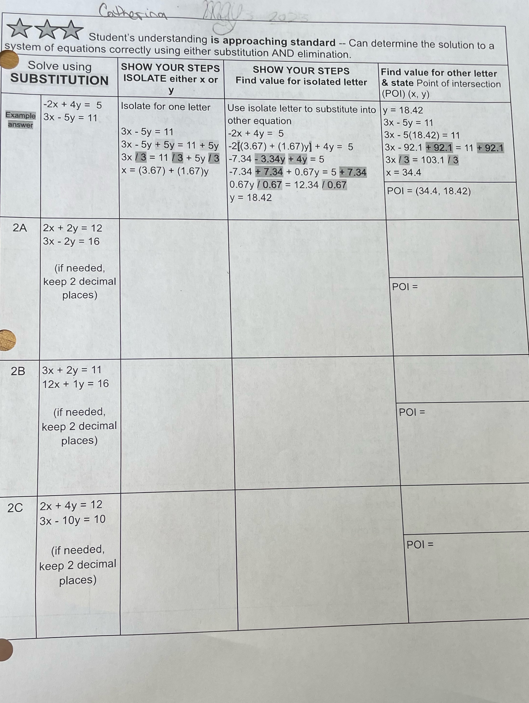 can you do finish the questions in the image