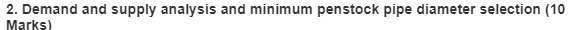 2. Demand and supply analysis and minimum