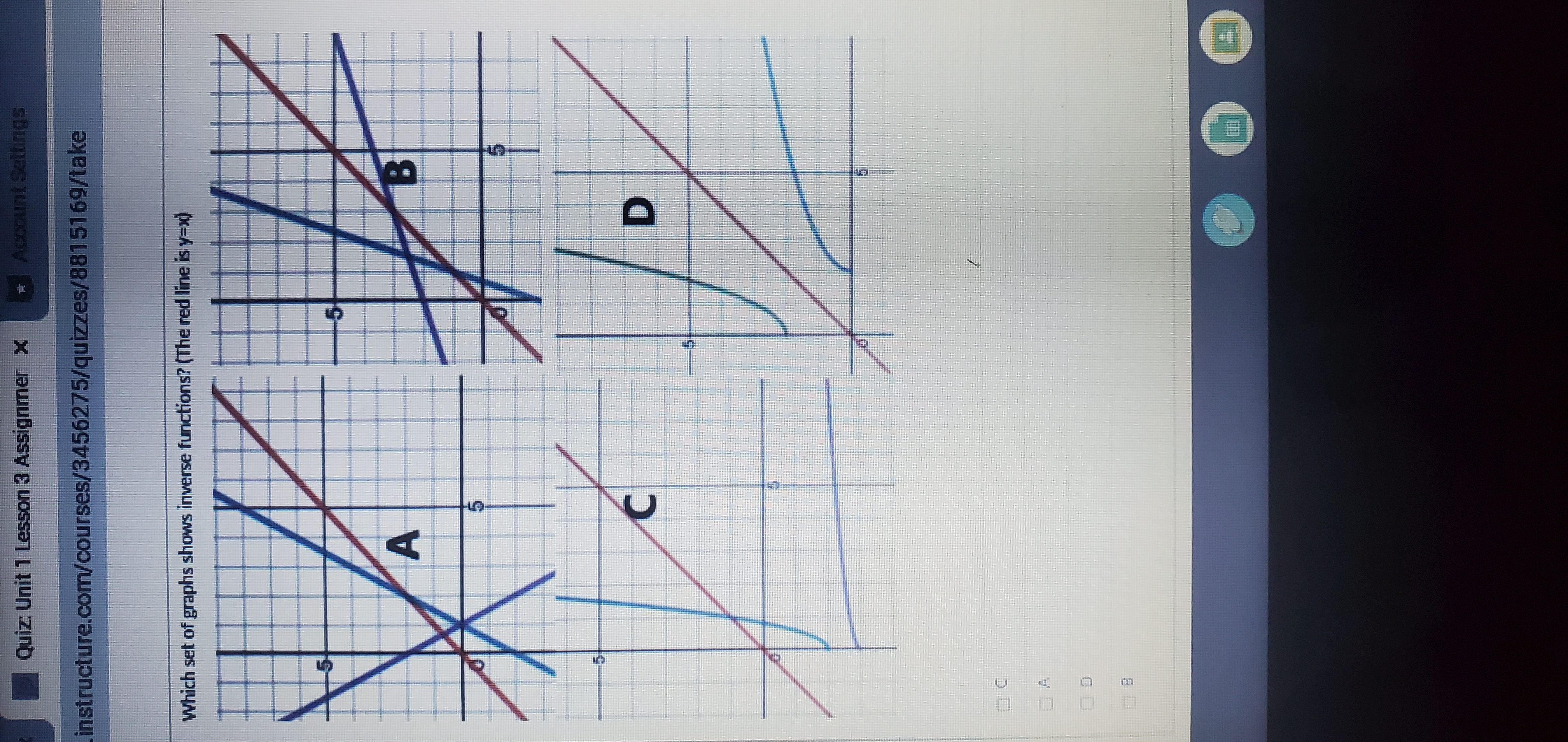 1. Quiz: Unit 1 Lesson 3 Assignmer x " Account