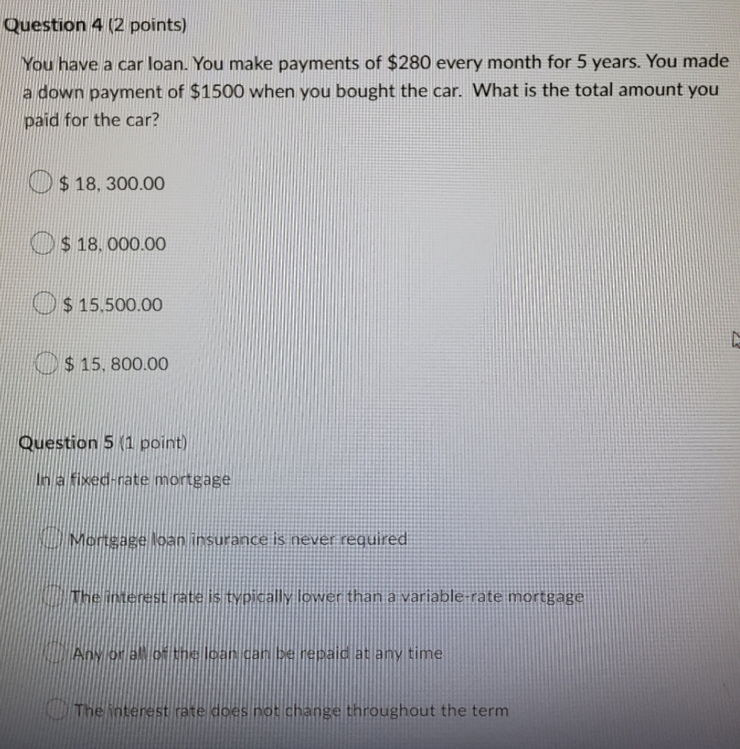 Please help! It's grade 12 college math on