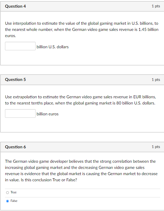 NEED HELP ASAP!!!! Algebra 1 A video game