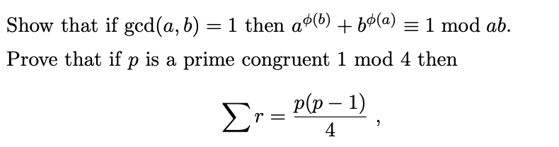 Related material is Number Theory. Please write