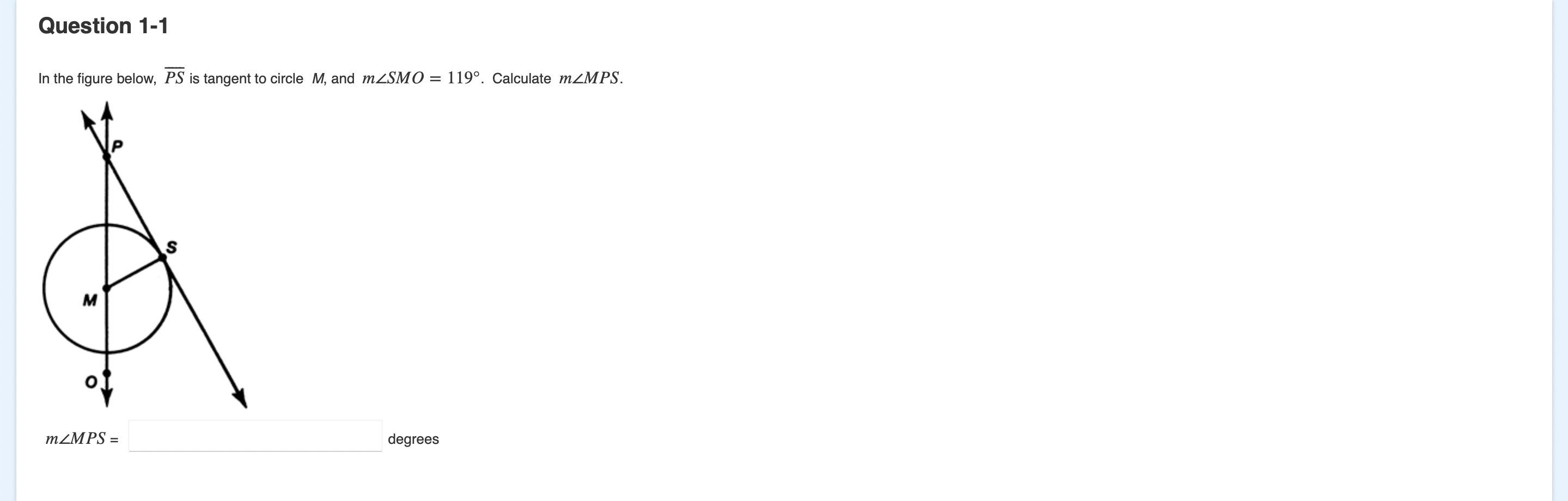 \fQuestion 1-2 Segments OA and OB are radii of