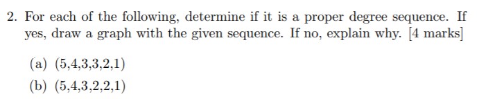Can you help with this discrete math question 2.