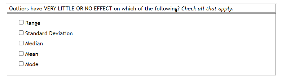1. Which of the following statements are TRUE?