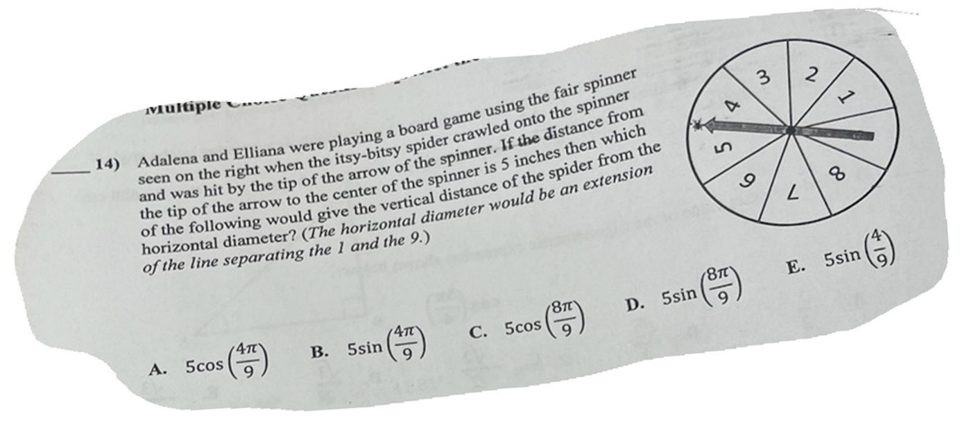 Multiple ways 14) Adalena and Elliana were