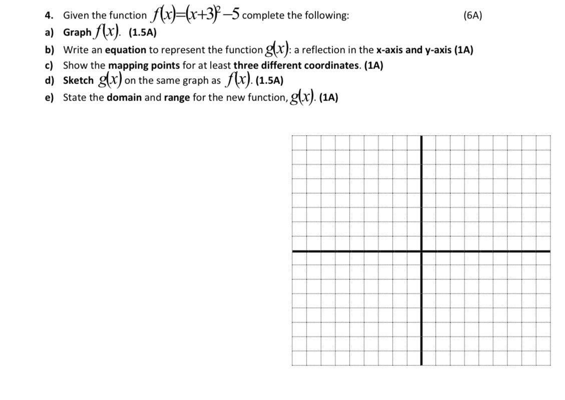 Use blue pen and normal paper. 4. Given the