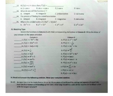 25. What do you call the function I T A legal E