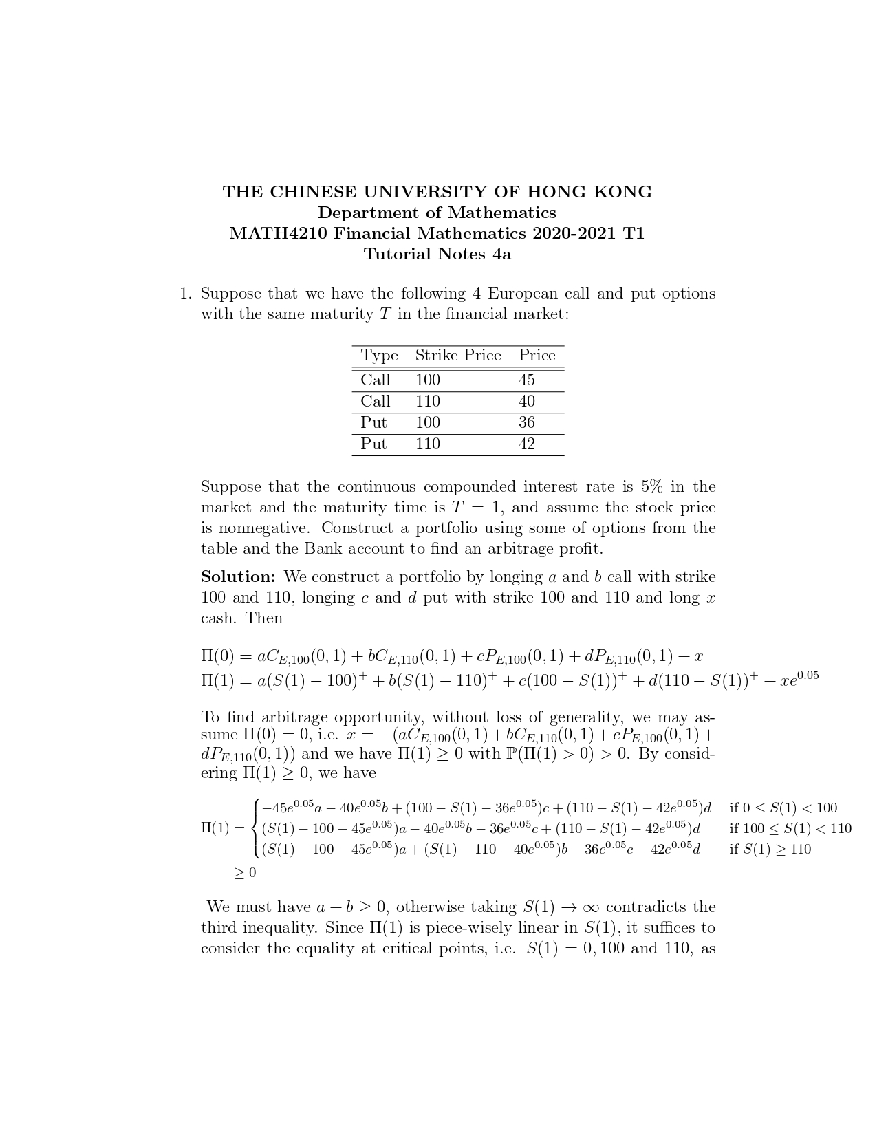 Just Question 4 Only, Thank you! Date: Marks: A