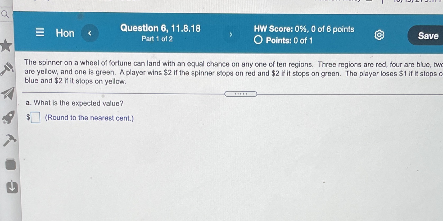 Please help me solve this! Q E Hon Question 6,