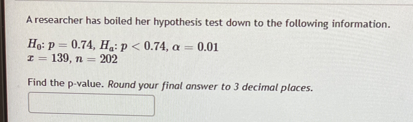 What is the solution ? A researcher has boiled