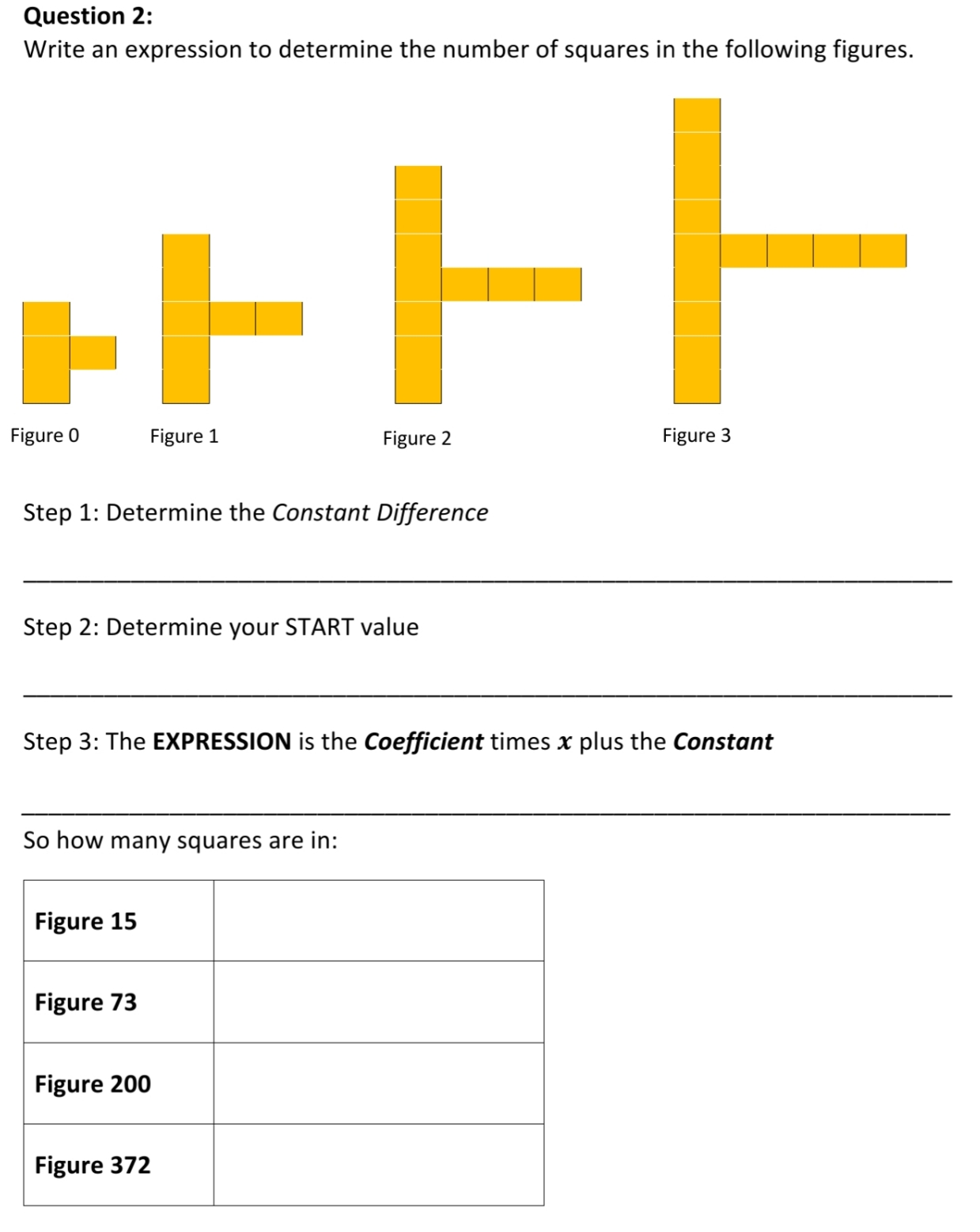 need answers to the questions Question 2: Write