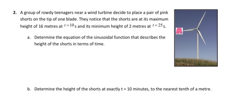 please don't use radians because its a grade 12