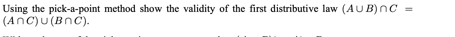 A problem from Discrete Math Using the