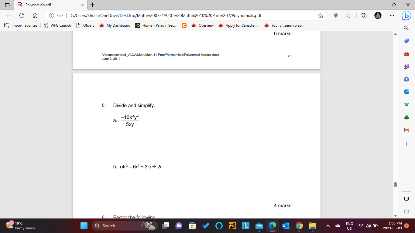 Please write by the hand in a paper please. and