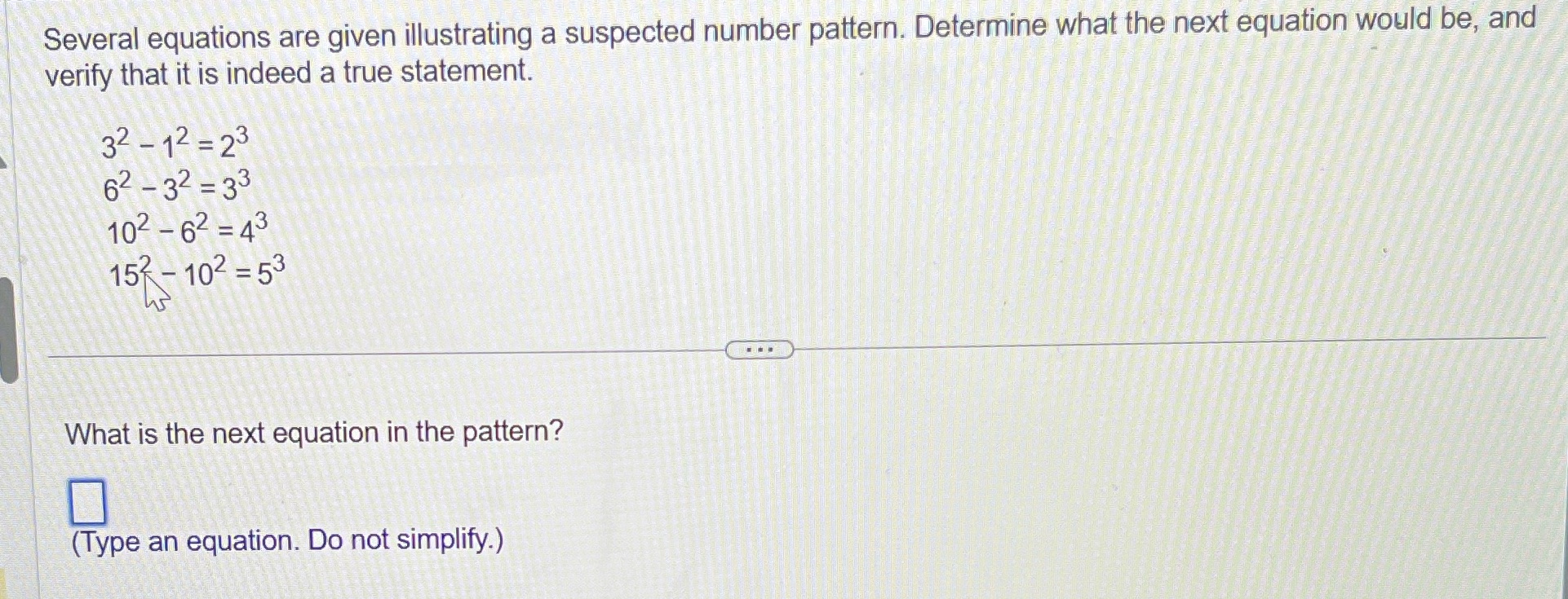 Several equations are given illustrating a