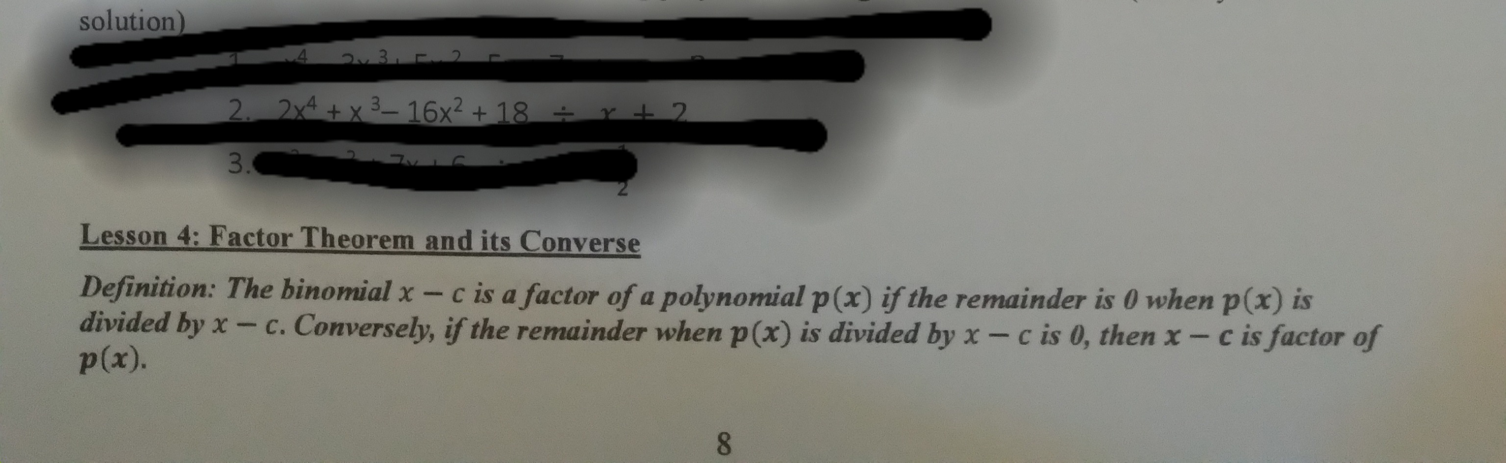 Just put the final answer on the box; solution) 4