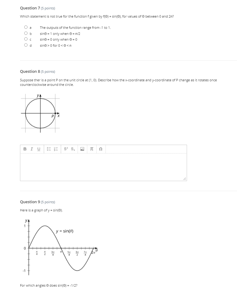 08.07 Introduction to Trigonometric Functions