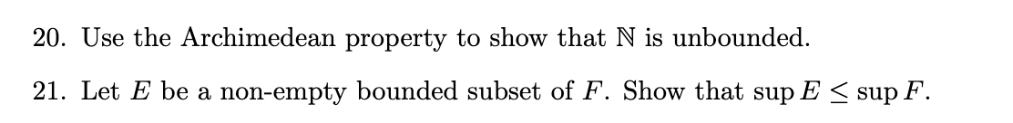 help with these 2 problems 20. Use the