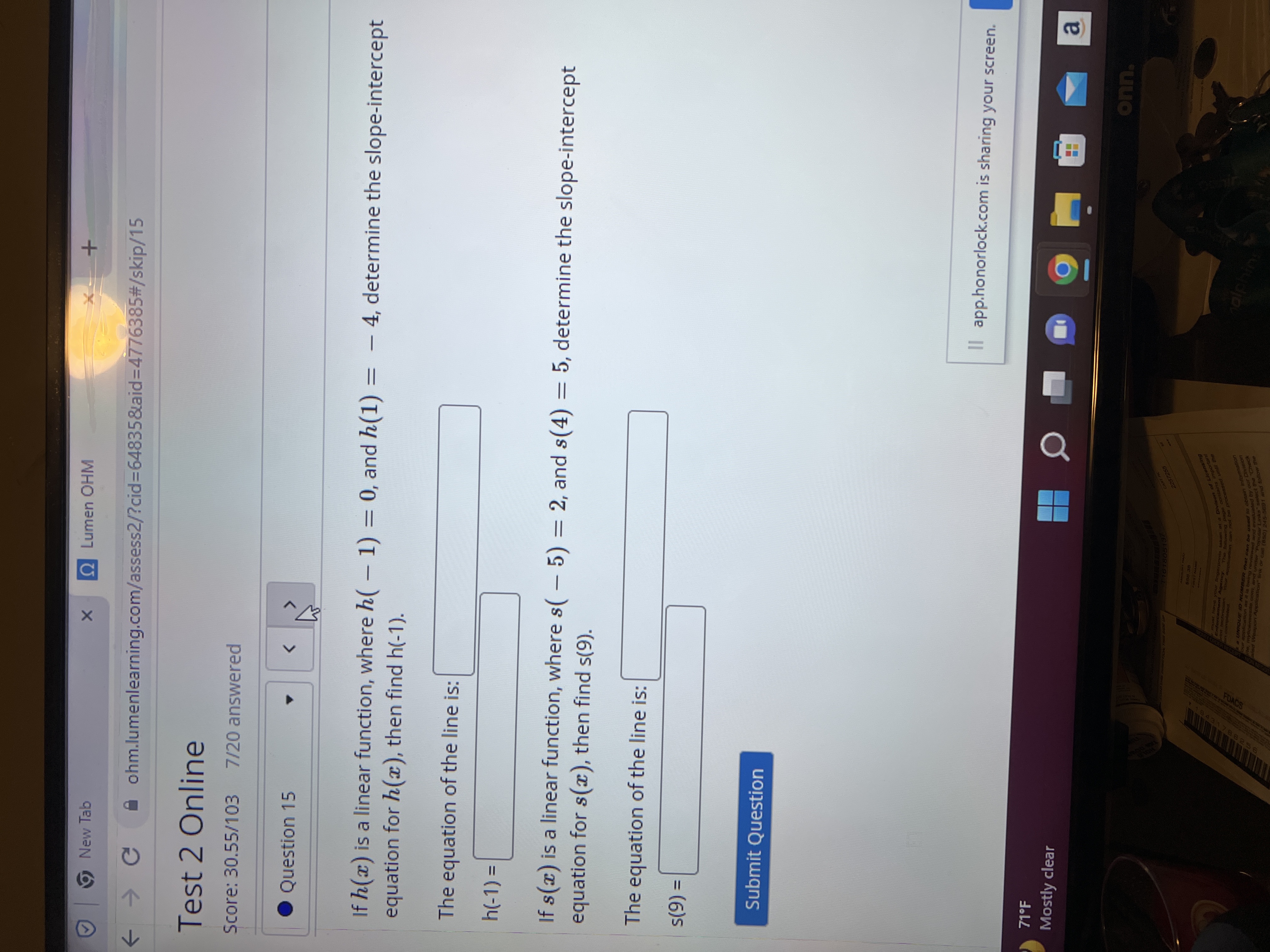 New Tab X Lumen OHM X - + A