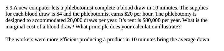 5.3 A new computer lets a phlebotomist complete a