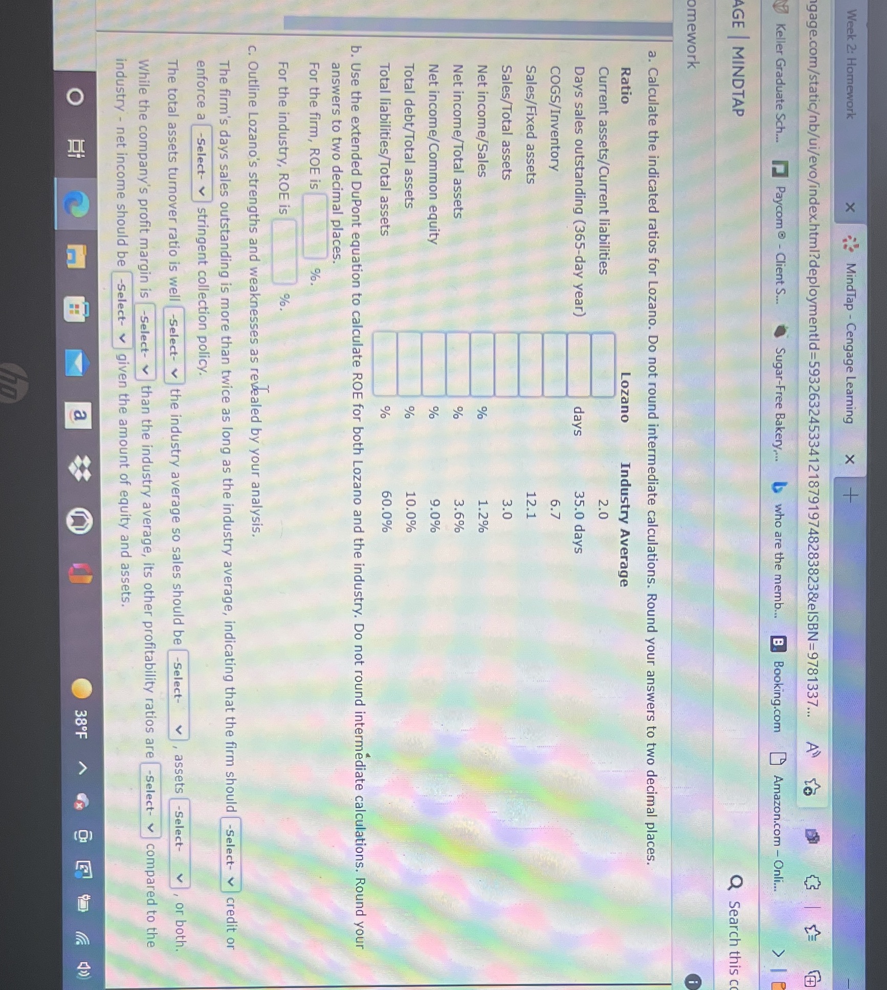 Week 2: Homework X MindTap - Cengage Learning X +