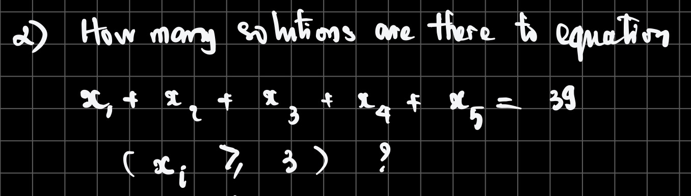 How many solutions are there to equation 3 LA 39