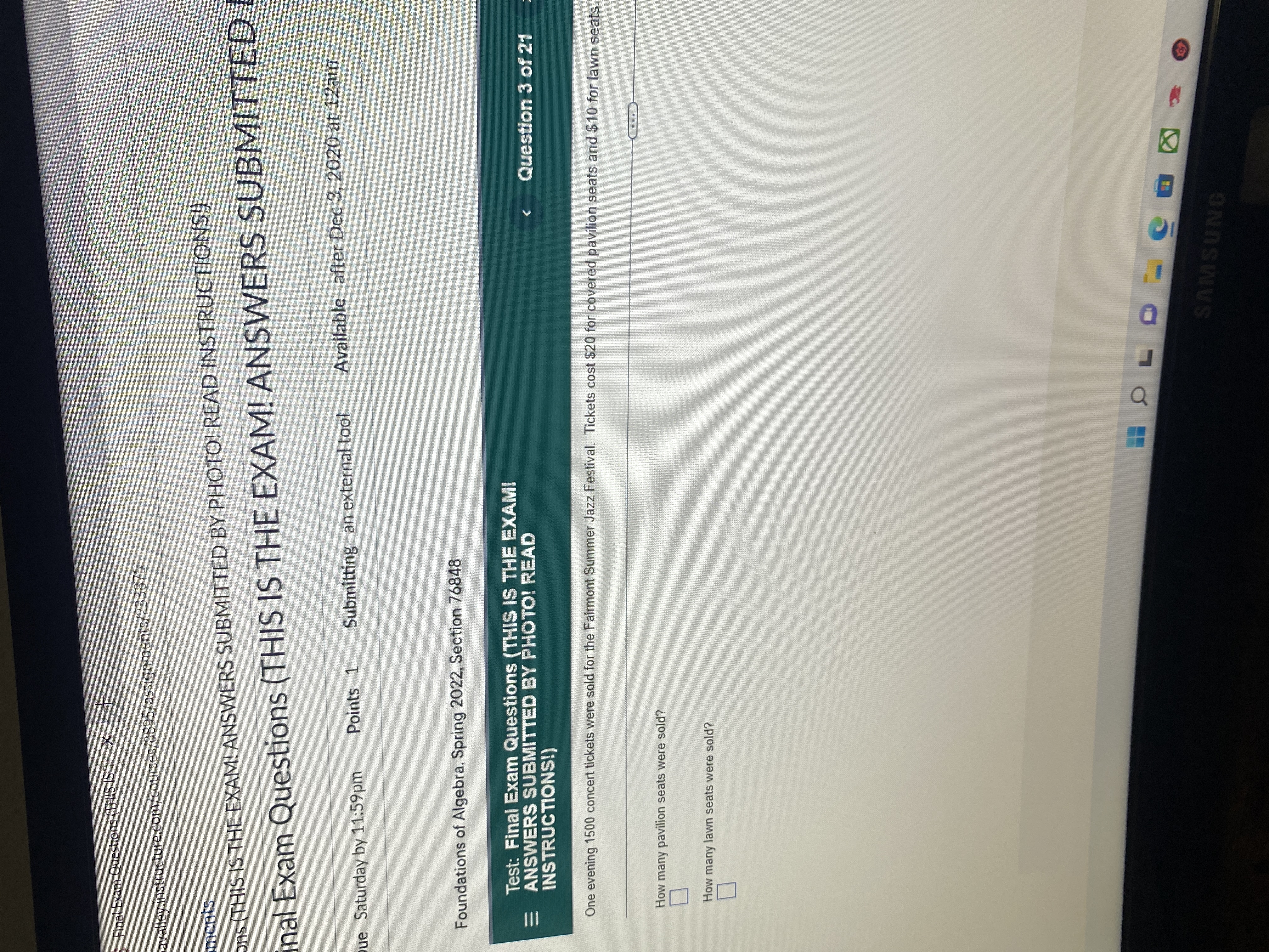 Final Exam Questions ( THIS |