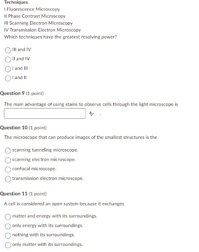 Techniques I Fluorescence Microscopy Il Phase