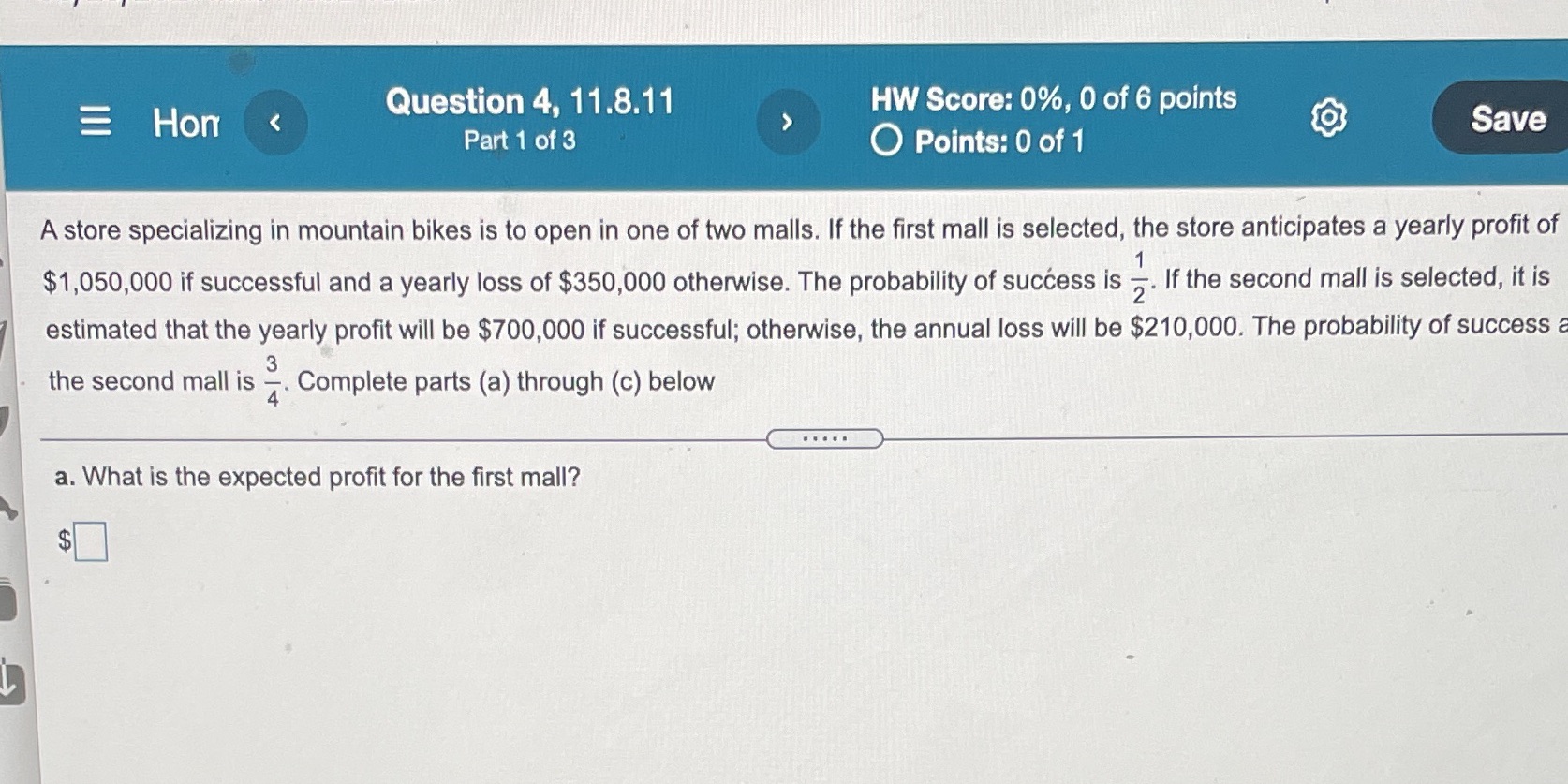 Please help me solve this! Hon Question 4,