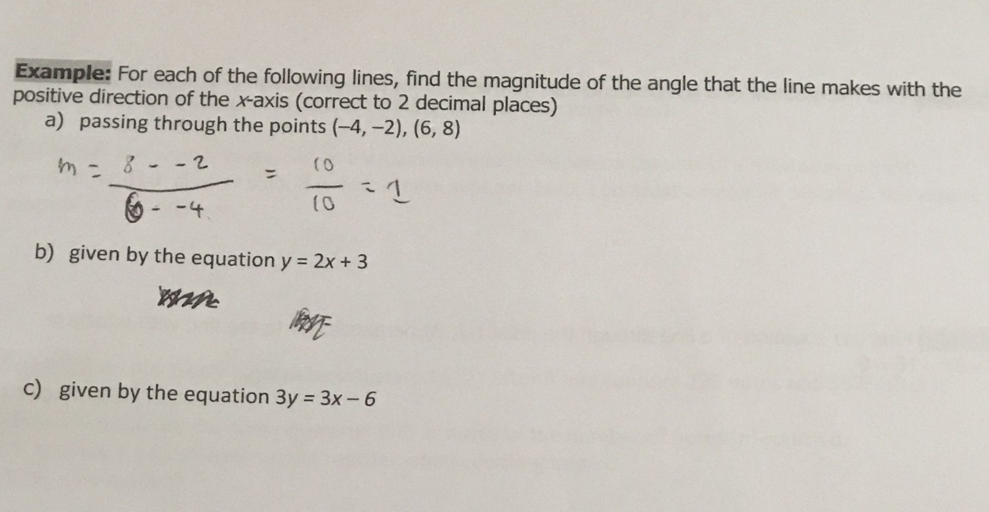 not sure how to work out questions B and C