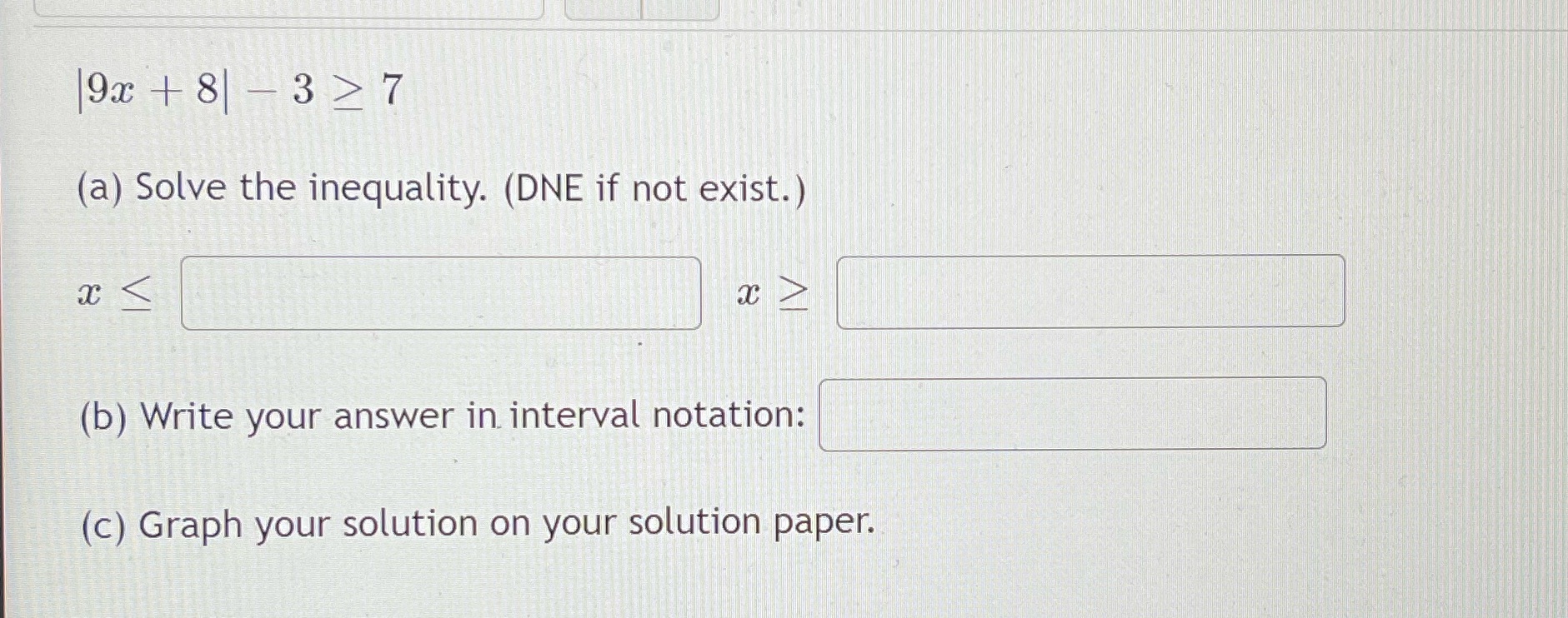 9x + 8 - 3  style=
