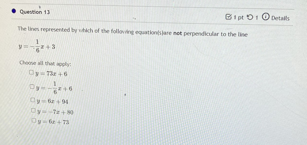 . Question 11 C 1pt 9 1 0 Details A Santa Fe