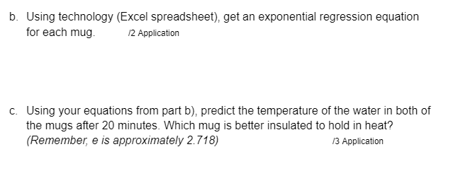 a. How can you tell if data is linear, quadratic