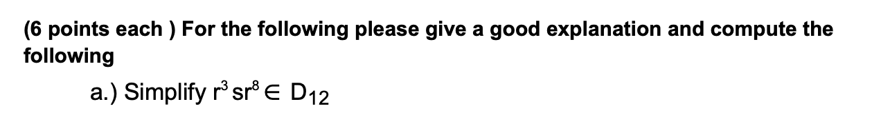 Please help me solve this following question (6