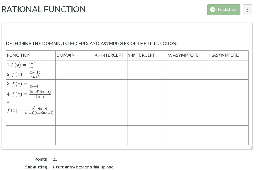 Operation on Function: \fRATIONAL FUNCTION
