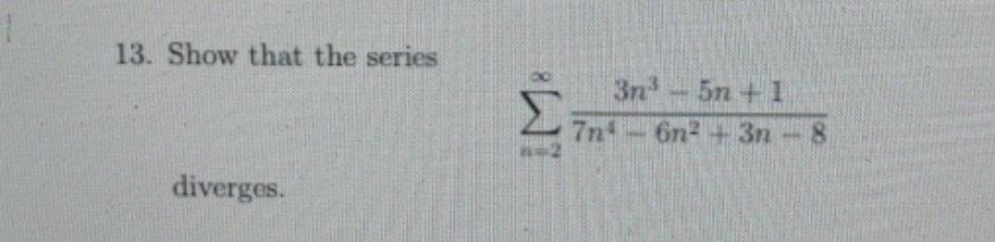 Please solve #13. Subject: Real Analysis, Topic:
