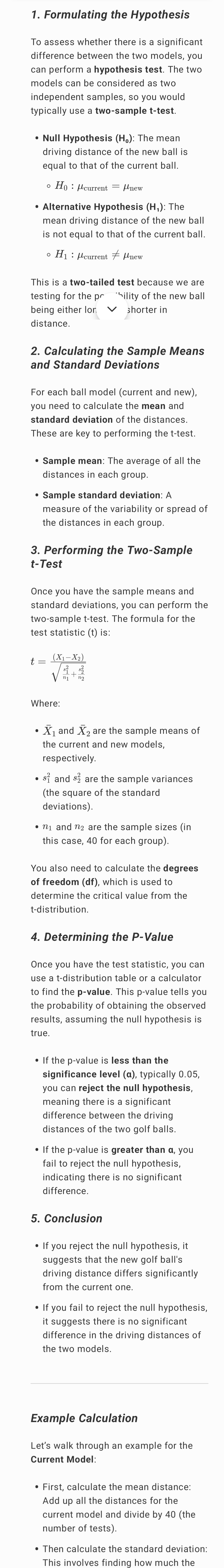 ABC, Inc., is a major manufacturer of golf