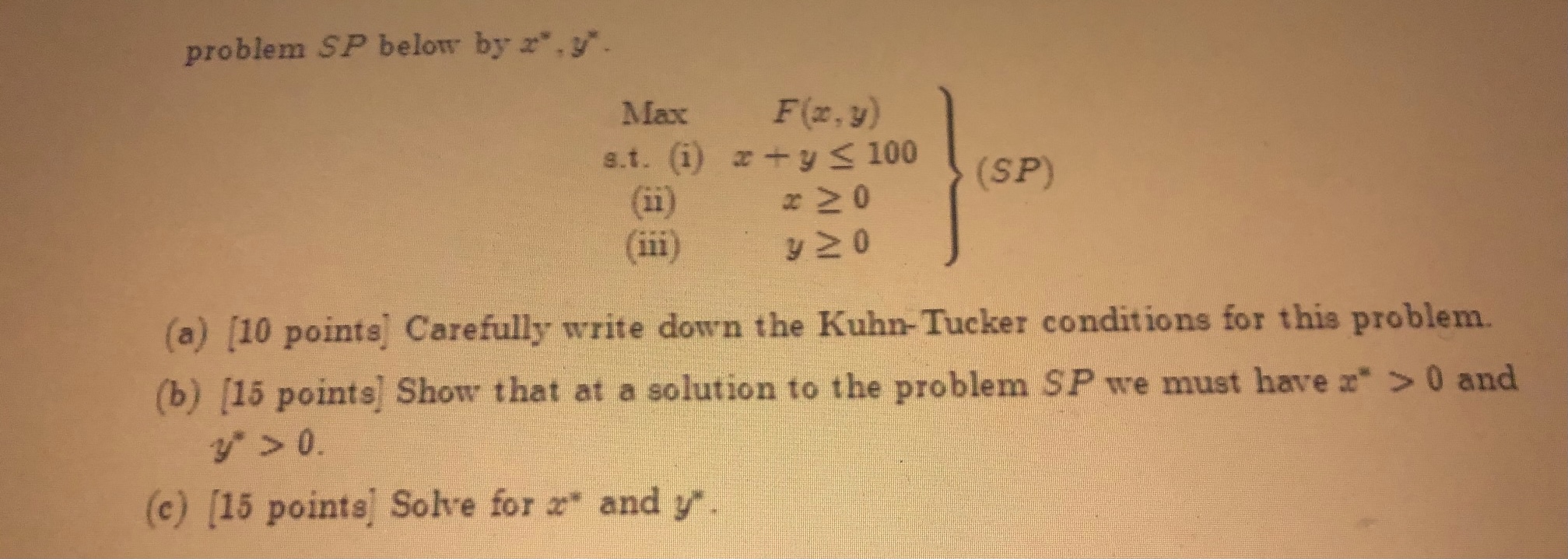 Let F(x,y) = x -10y^2 + y -10x^2 for x, y real