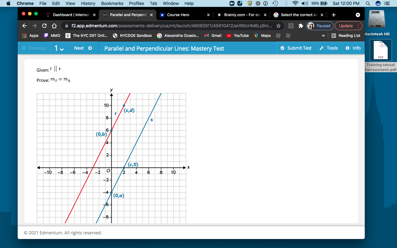 Chrome File Edit View History Bookmarks Profiles