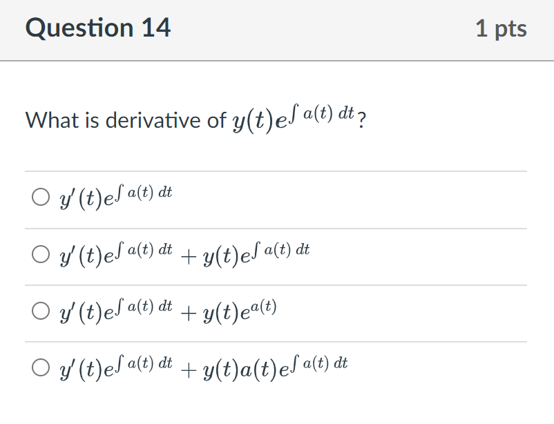 Question 1 1 pts Classify the equation 32f _