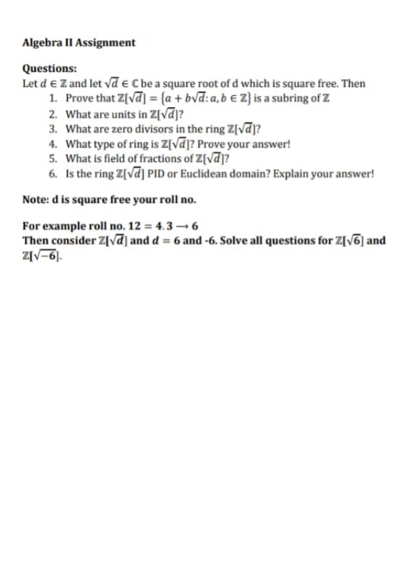 solve these questions for d=35 and d=-35 Algebra