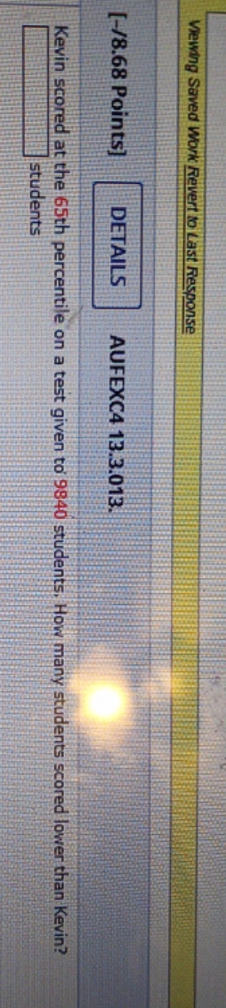 do not understand Viewing Saved Work Revert to